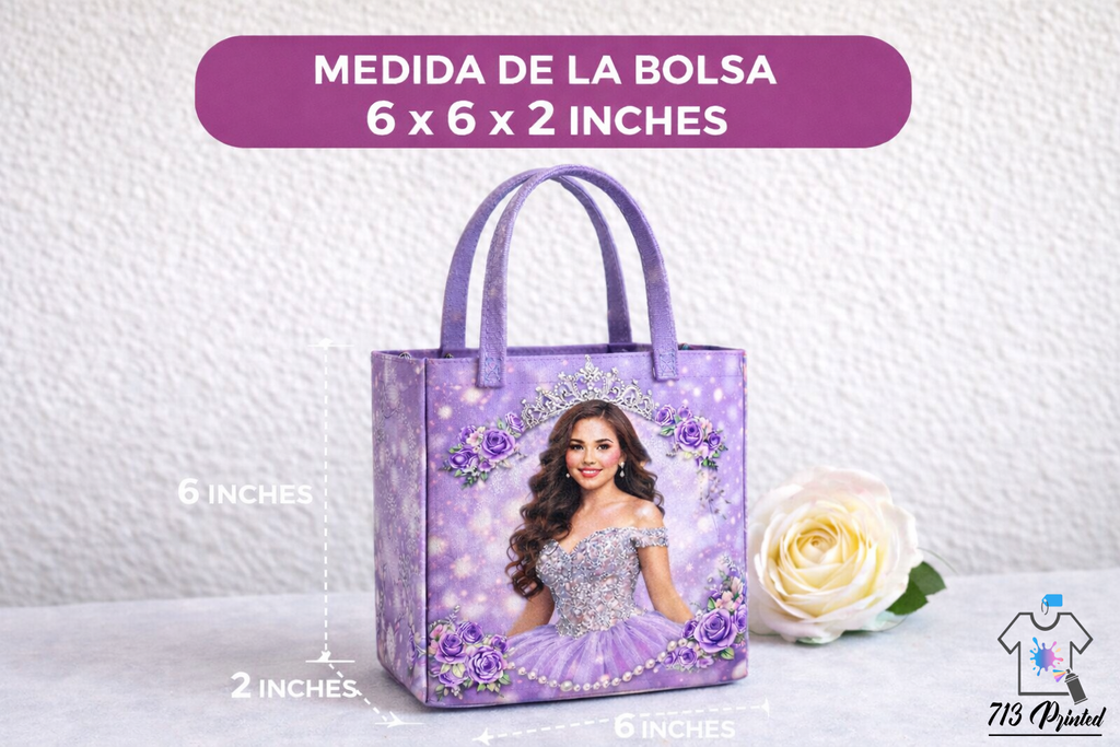 Bolsa Personalizada para Cualquier Ocasión – Imprime Tu Diseño, Foto o Nombre