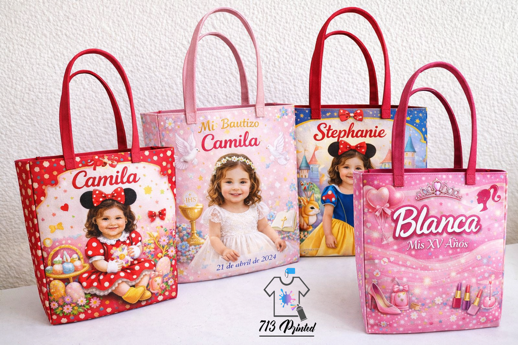 Bolsa Personalizada para Cualquier Ocasión – Imprime Tu Diseño, Foto o Nombre