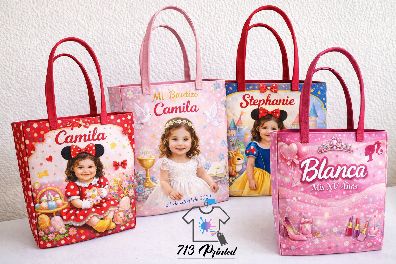 Bolsa Personalizada para Cualquier Ocasión – Imprime Tu Diseño, Foto o Nombre