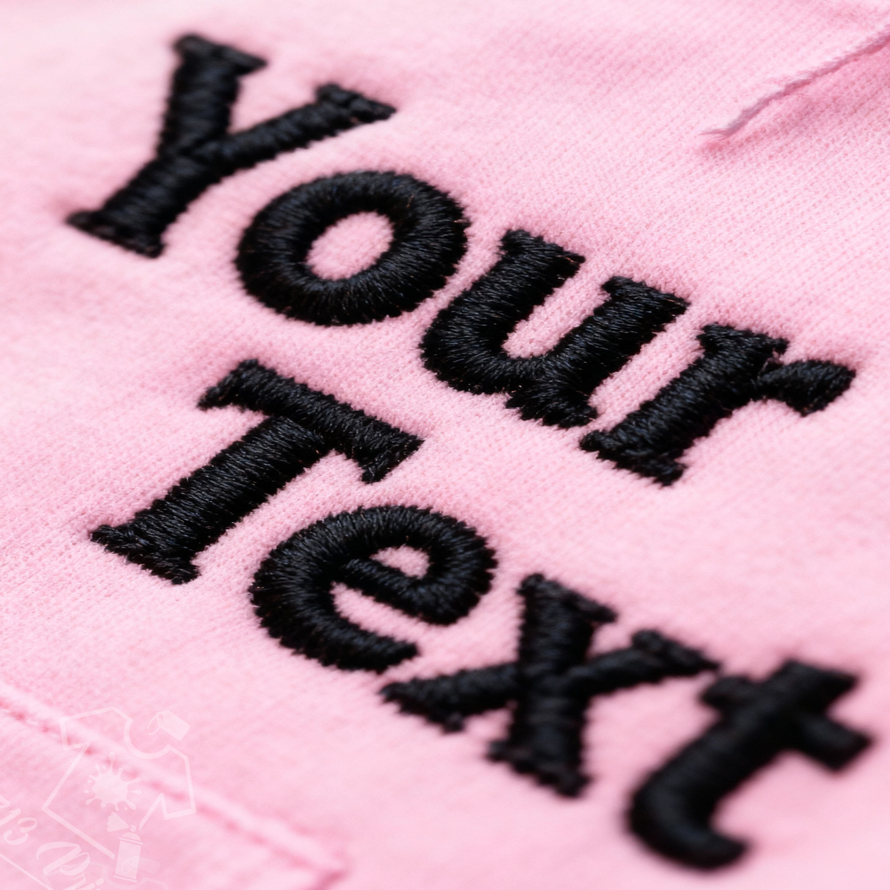 Personalized Embroidered Hoddie – Choose Your Text & 20 Unique Fonts | Cozy Custom Hoodie Gift