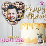 Photo Balloon (Round and Heart-shaped), 11" Bachelorette party, Gift