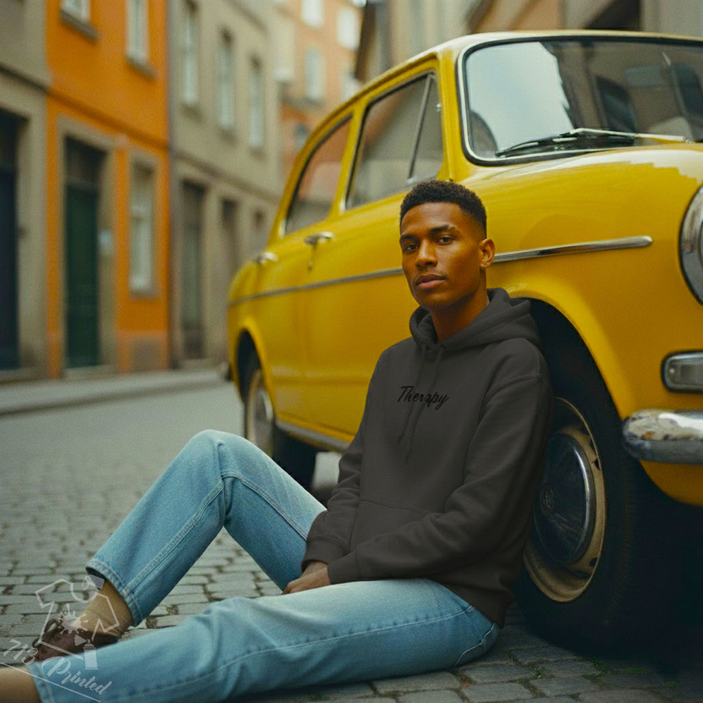 Personalized Embroidered Hoddie – Choose Your Text & 20 Unique Fonts | Cozy Custom Hoodie Gift