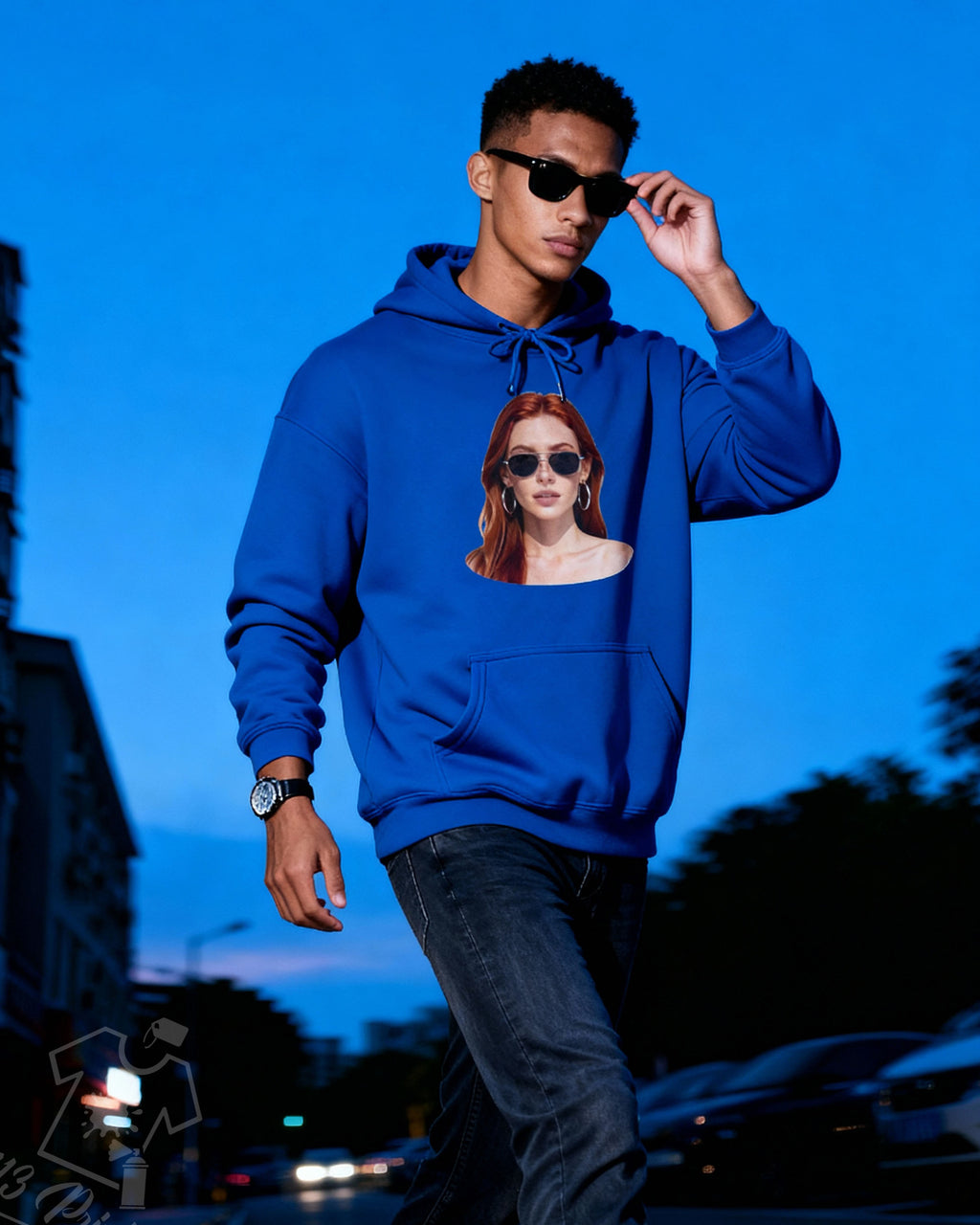 Make It Yours ✨ Personalized Hoodie w/ Chest Photo 📸 | 10 Colors