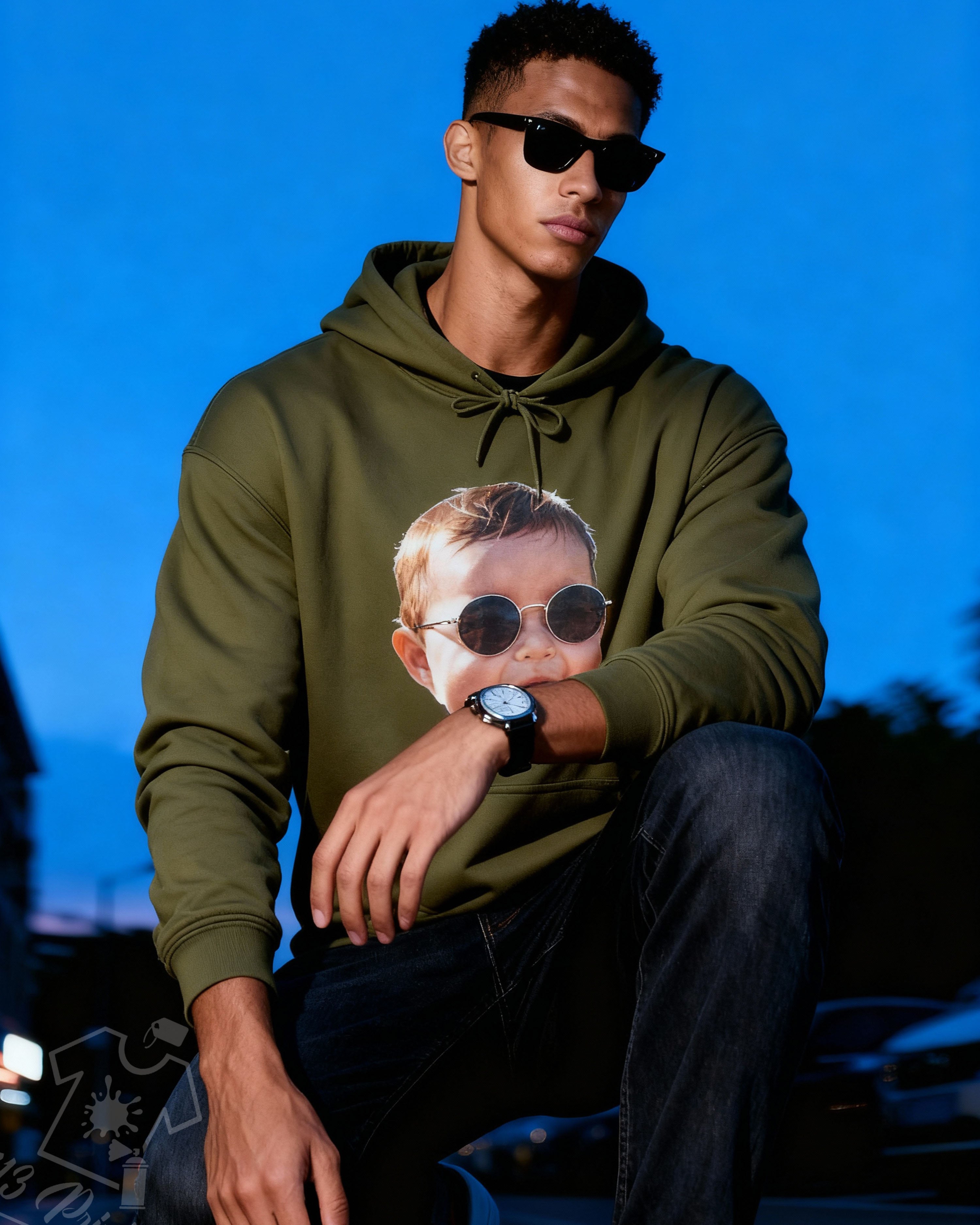 Make It Yours ✨ Personalized Hoodie w/ Chest Photo 📸 | 10 Colors