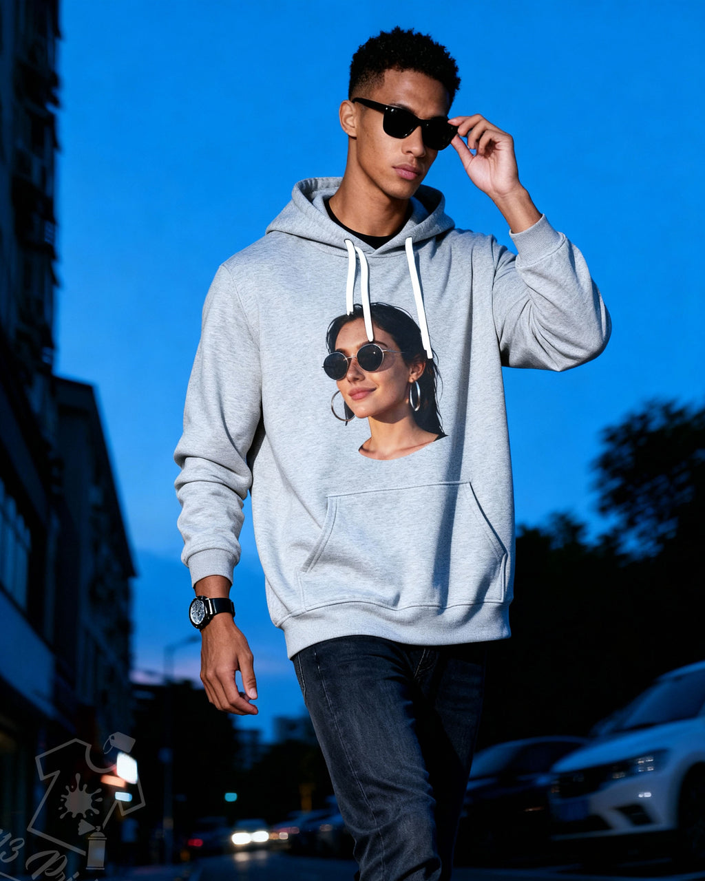 Make It Yours ✨ Personalized Hoodie w/ Chest Photo 📸 | 10 Colors