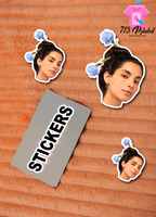 Custom FACE Sticker | Upload Any Image of Your Friends Face | Sticker funny gift 3 sizes