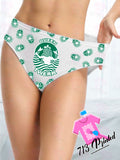 Custom funny logo  pantie   With Your letter Custom Printed Sexy Fun Funny Customized   Lingerie