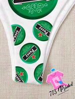 Custom funny logo Thong bikini With Your Words Custom Printed Sexy Fun Funny Customized Panties Lingerie