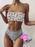 Top Photo Text Bandeau Gift Front Bachelorette party Summer Gift woman fashion lingerie