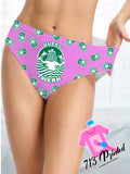 Custom funny logo  pantie   With Your letter Custom Printed Sexy Fun Funny Customized   Lingerie